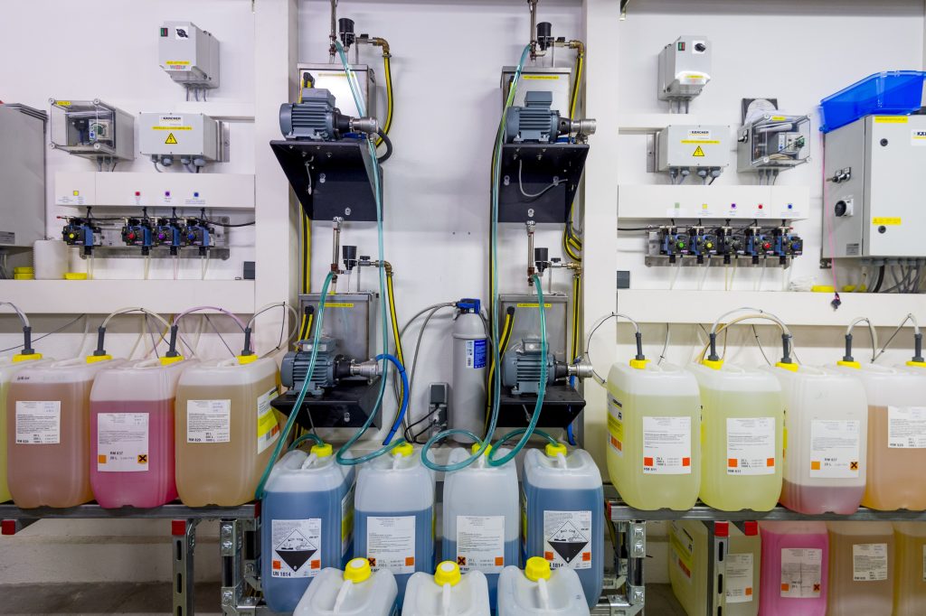 Waschchemie Waschanlage Kärcher 2023